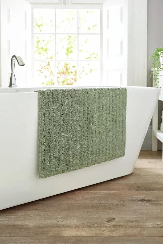 Palazzo Bath Mat 60x90cm – 2000gsm Luxury Cotton Bathroom Rug, Super Absorbent & Quick Dry