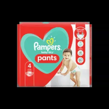 Pampers Baby dry pants size 4 (from 9 kg to 15 kg)