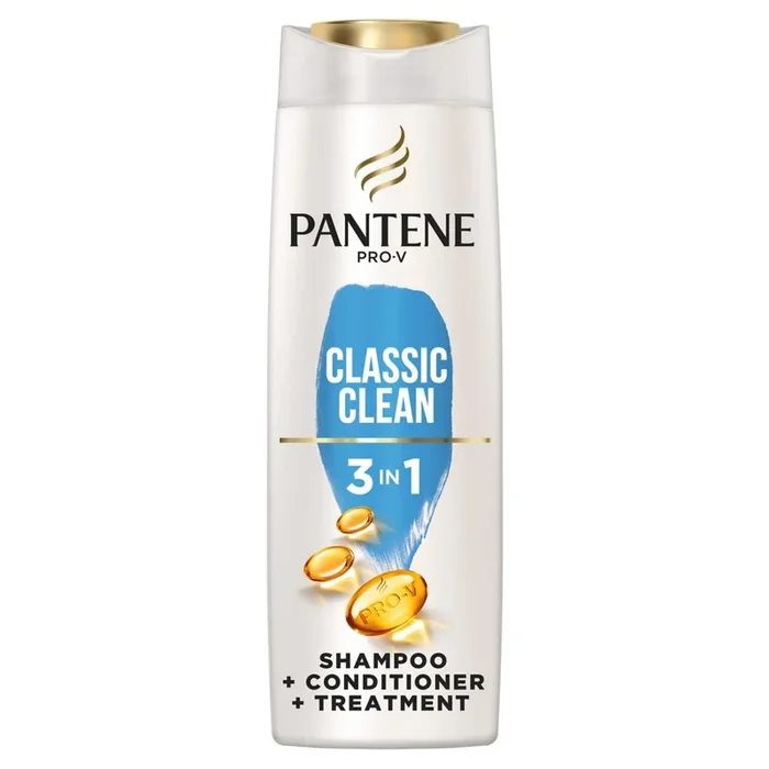 Pantene Shampoo 3 In 1 Classic Clean 300ml