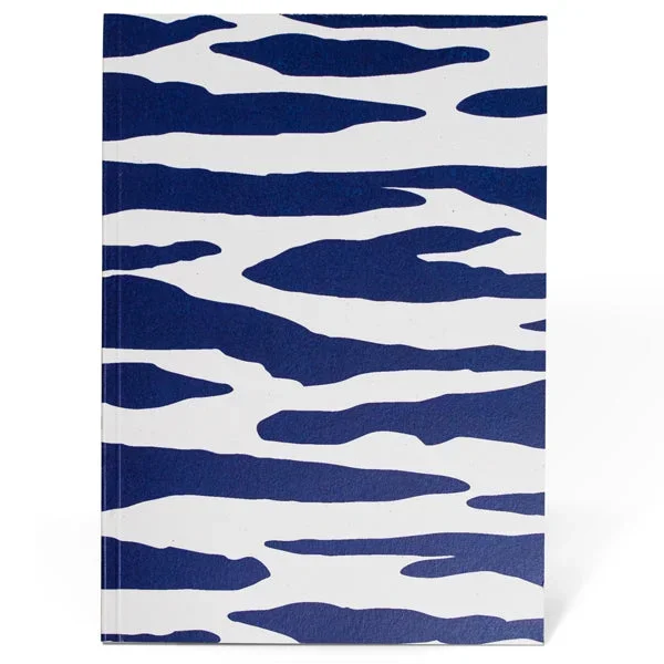Paper Tiger Saltire Blue A5 Lined Notebook