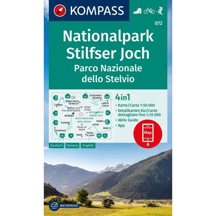 Parco Nazionale del Stelvio / NP Stilfser Joch Kompass 072