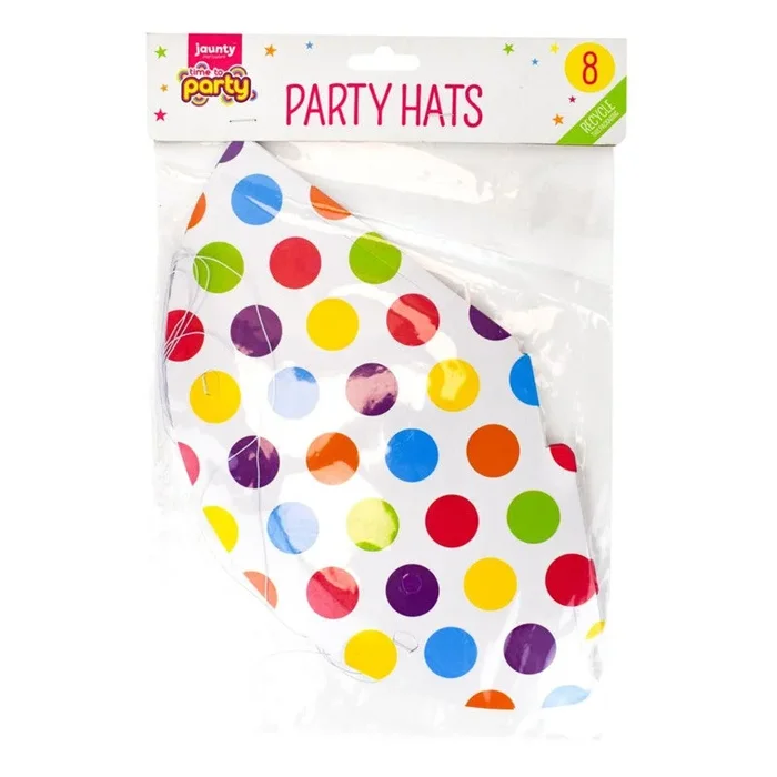 Party Hats 8 Pack