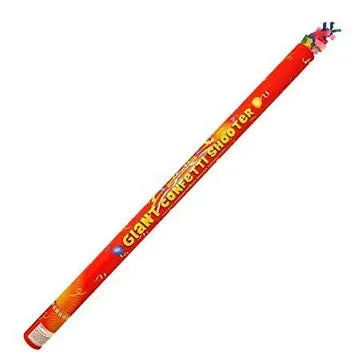 Party Time Giant Confetti Shooter Paper 80cm