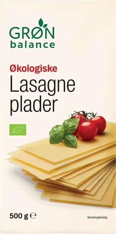 Pasta (Grieß) Lasagne BIO 500 g – GRON BALANCE