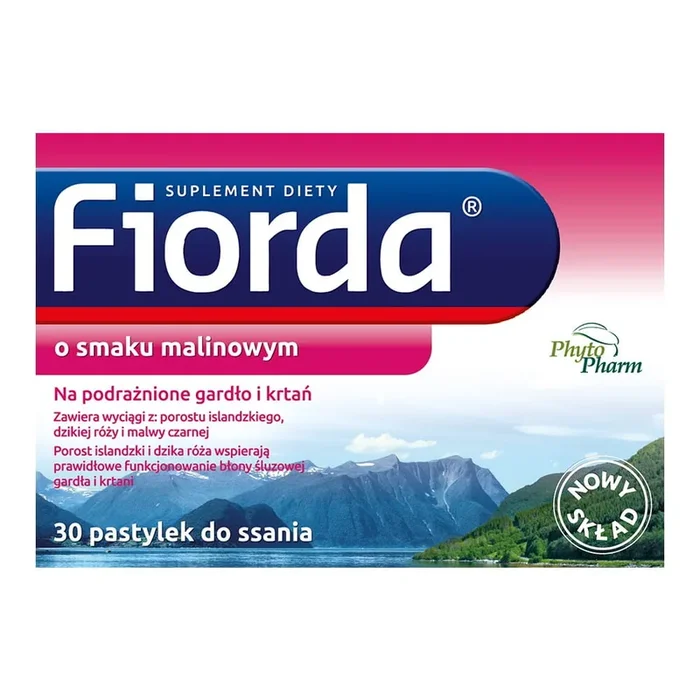 Pastillen mit Himbeergeschmack 30 Stück – FIORDA