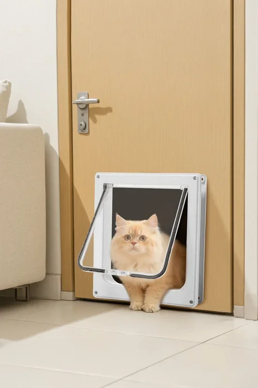 Pet Door with Rotary 4 Way Locking
