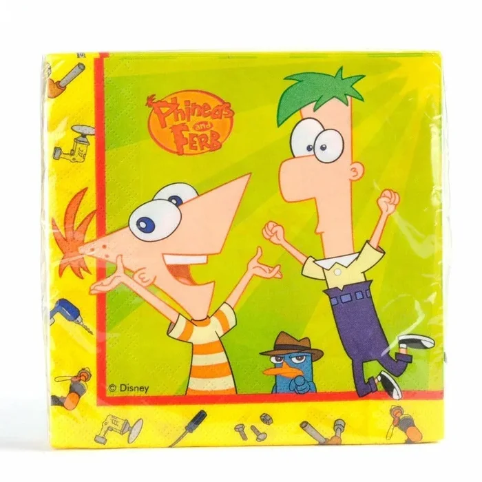 Phineas & Ferb Napkins