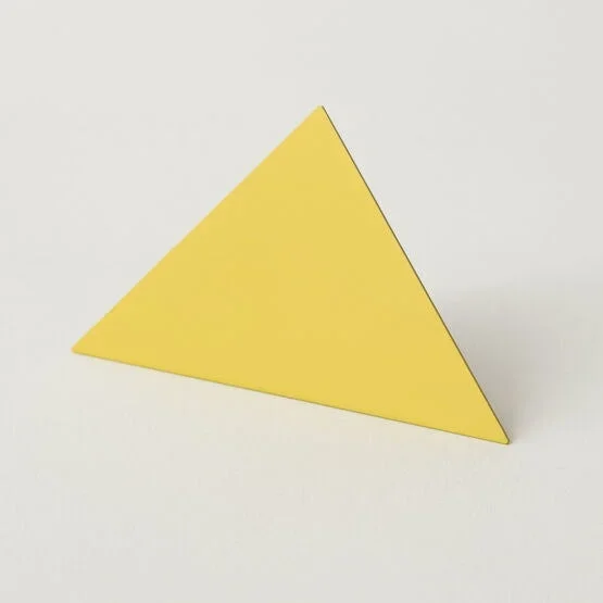 Photo Clip Triangle Yellow