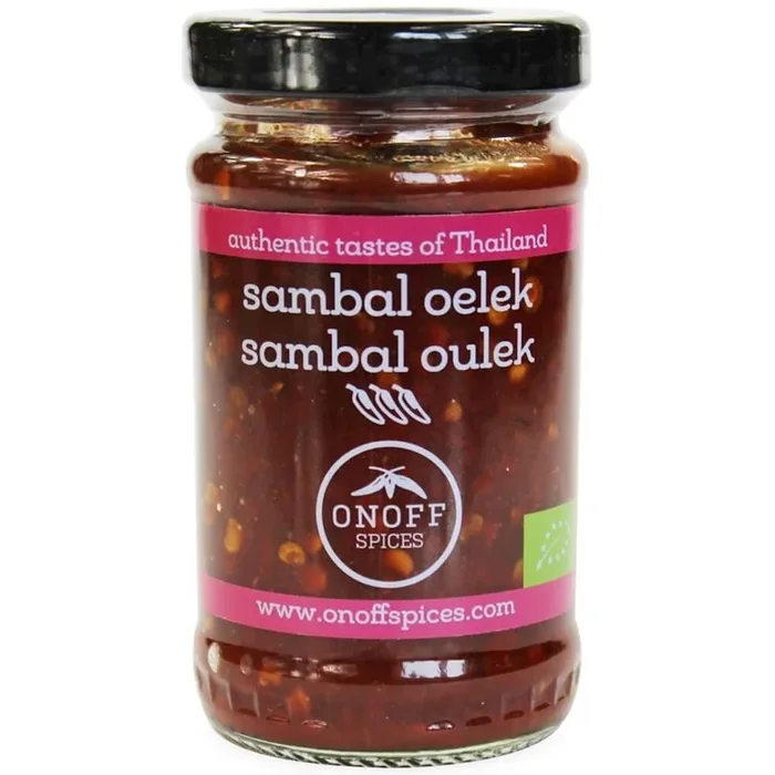 Pikante Sambalsauce glutenfrei BIO 110 g – ONOFF SPICES