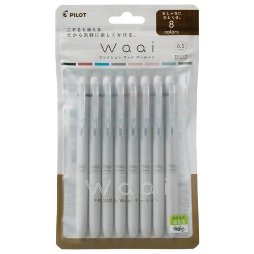 PILOT Frixion Ball Erasable Pens 0.5mm Waai Series