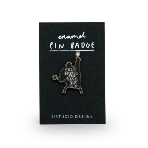 Pin Badge – Only Music Can Save Us