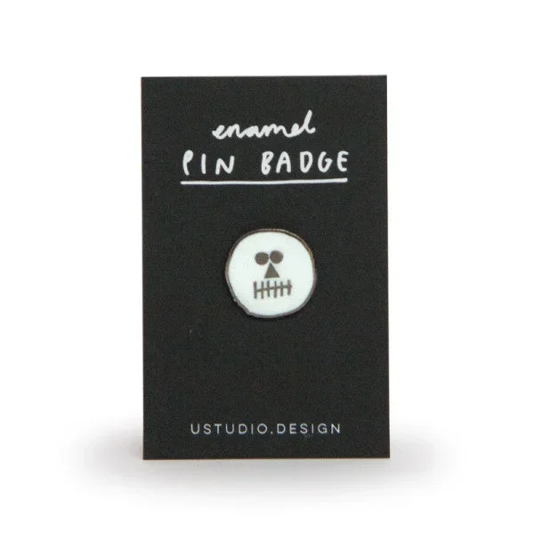Pin Badge – Skull
