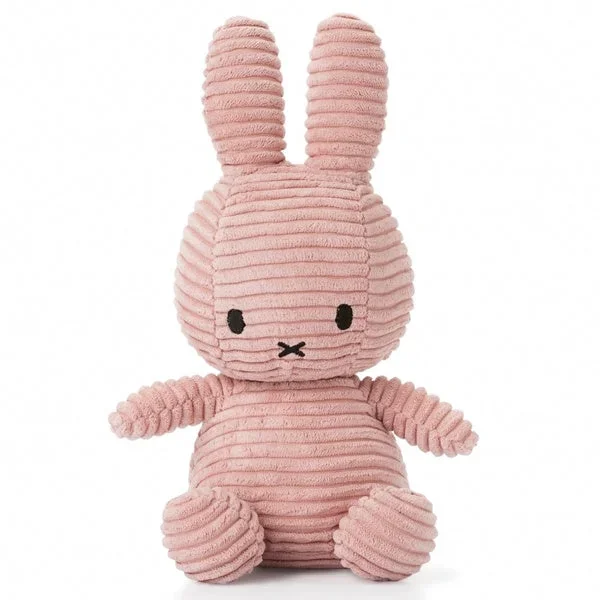 Pink Miffy Corduroy Soft Toy