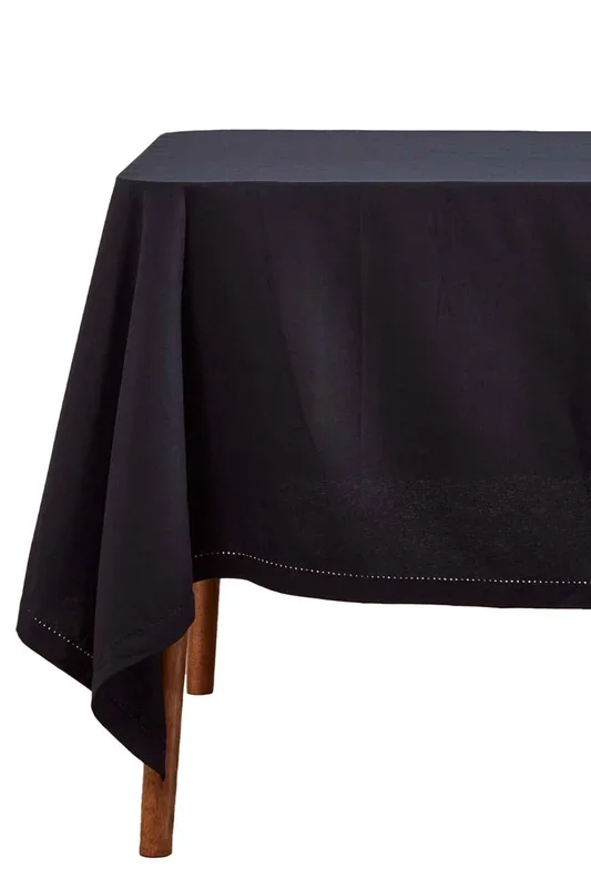 Plain Cotton Tablecloth, 137cm x 137cm