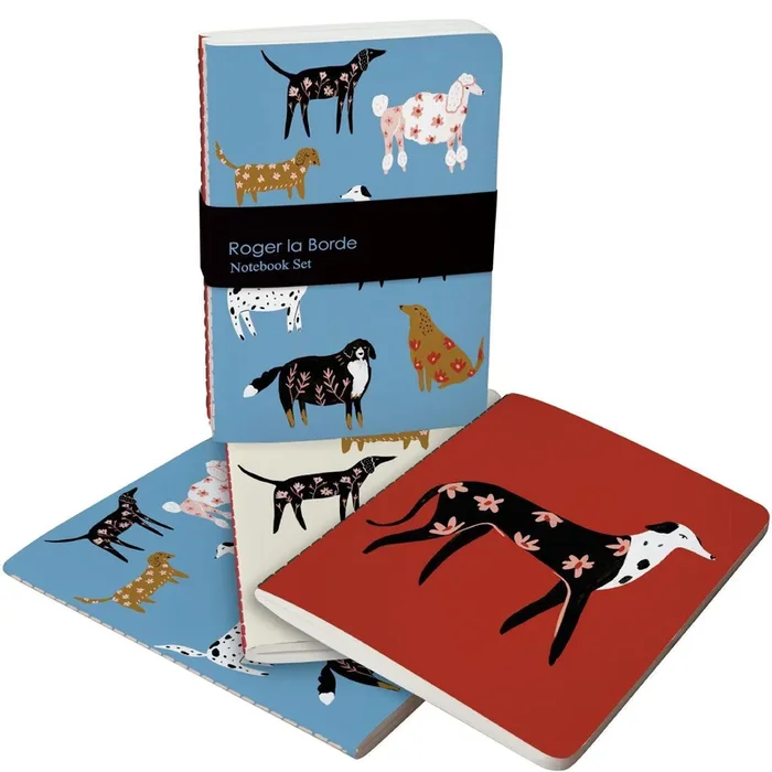 Porcelain Dogs A6 Notebooks Bundle