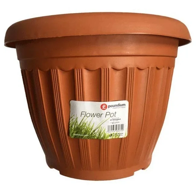 Poundium Plastic Flower Pot