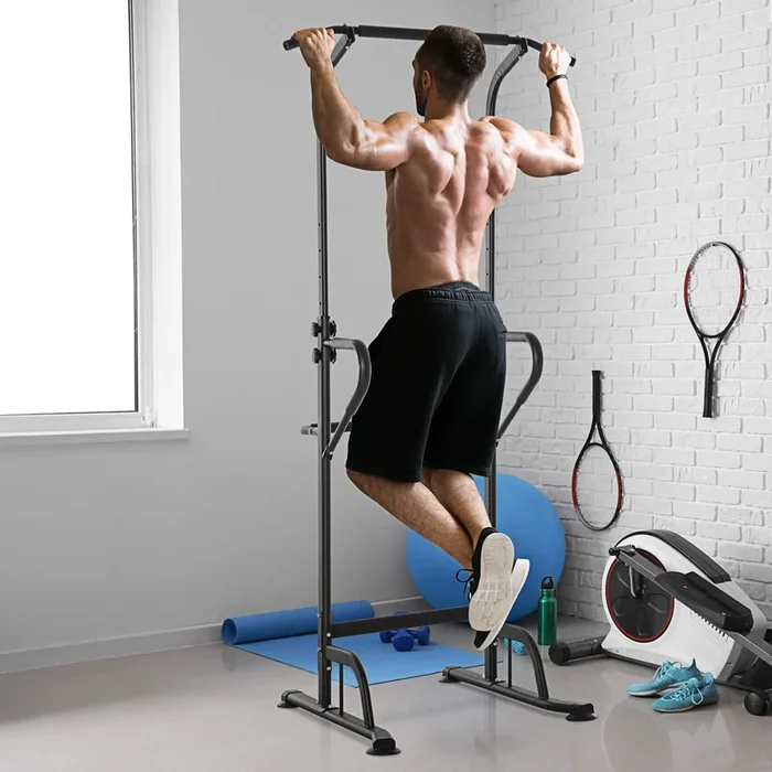 Power Tower Multi Function Pull Up Station with Adjustable Height