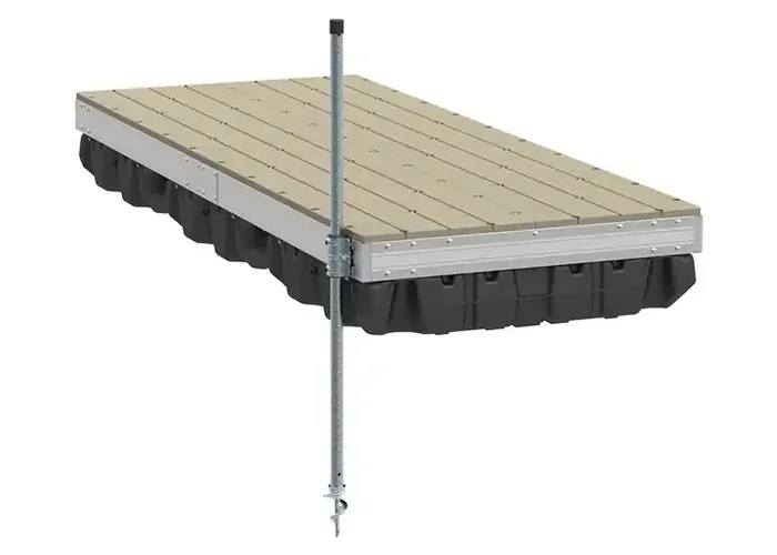 Pre-Built Aluminum Floating Dock with Resin Top – 4‘x10‘