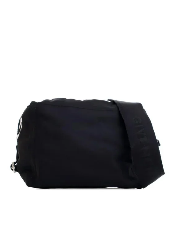 Preloved Compact Nylon Crossbody Bag for Everyday Essentials-