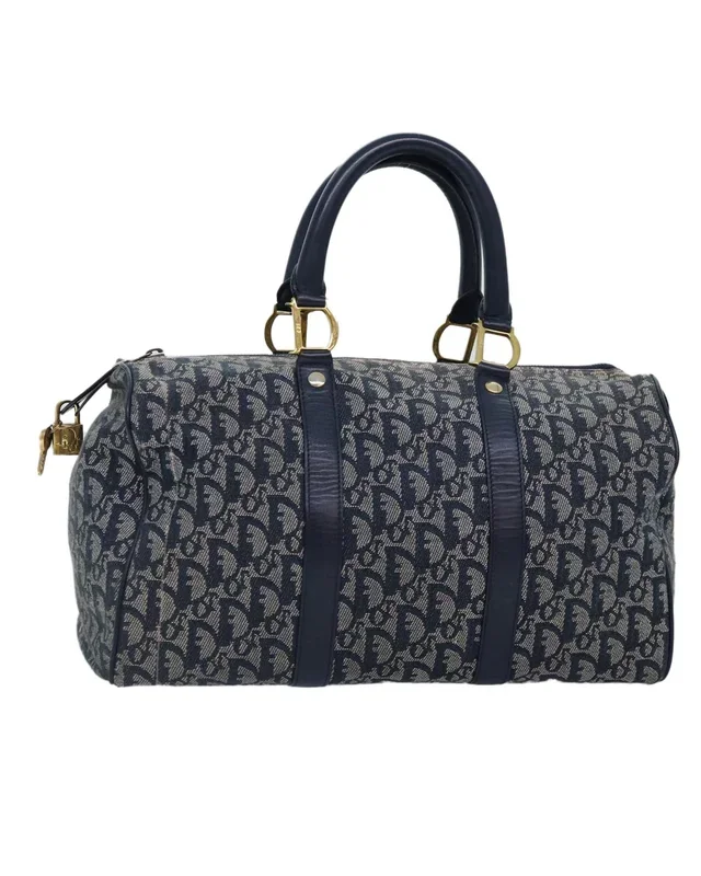Preloved issimo Boston Bag – Navy Luggage
