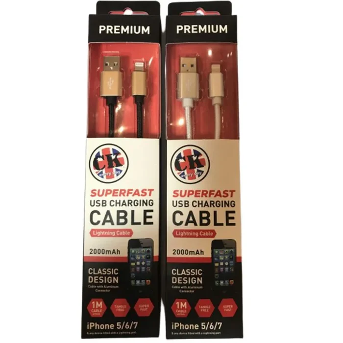 Premium Super Fast iPhone Charge Cable 1m
