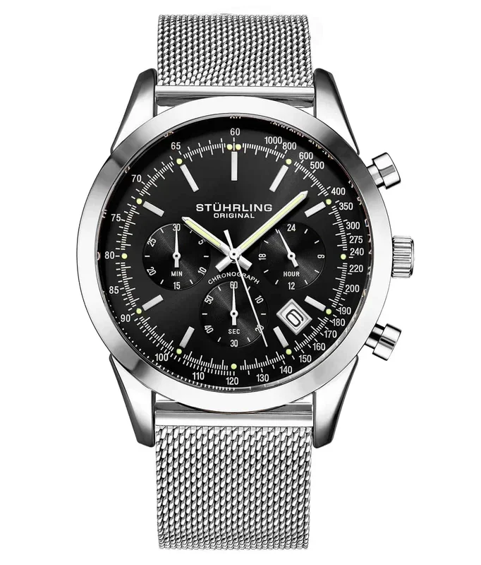 Preston 3975 Quartz 44mm Chronograph