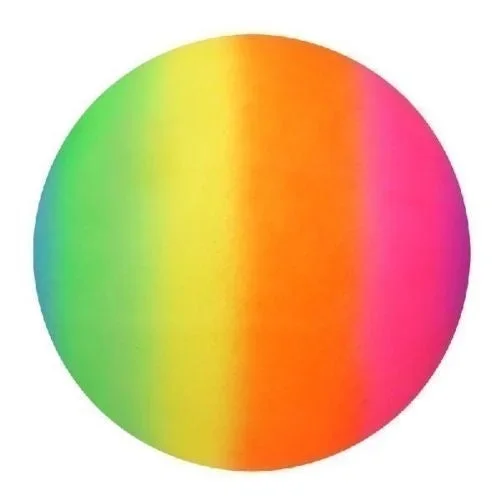 Rainbow Neon Ball 20cm
