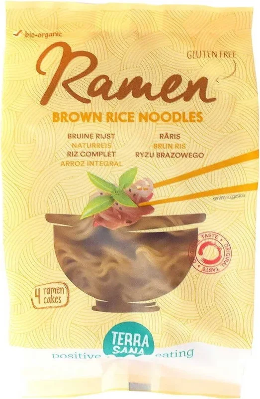 Ramen-Nudeln aus Naturreis glutenfrei BIO 280 g – TERRASANA