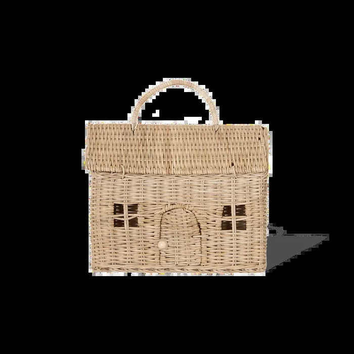 Rattan Casa Clutch House