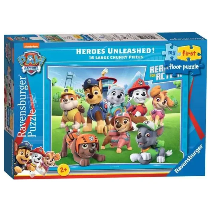 Ravensburger Paw Patrol My First Floor Puzzle – 16 Pieces Puzzle