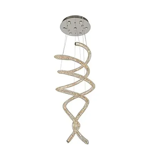 Ravina 7 Light + LED Convertible Chandelier – Flush Mount