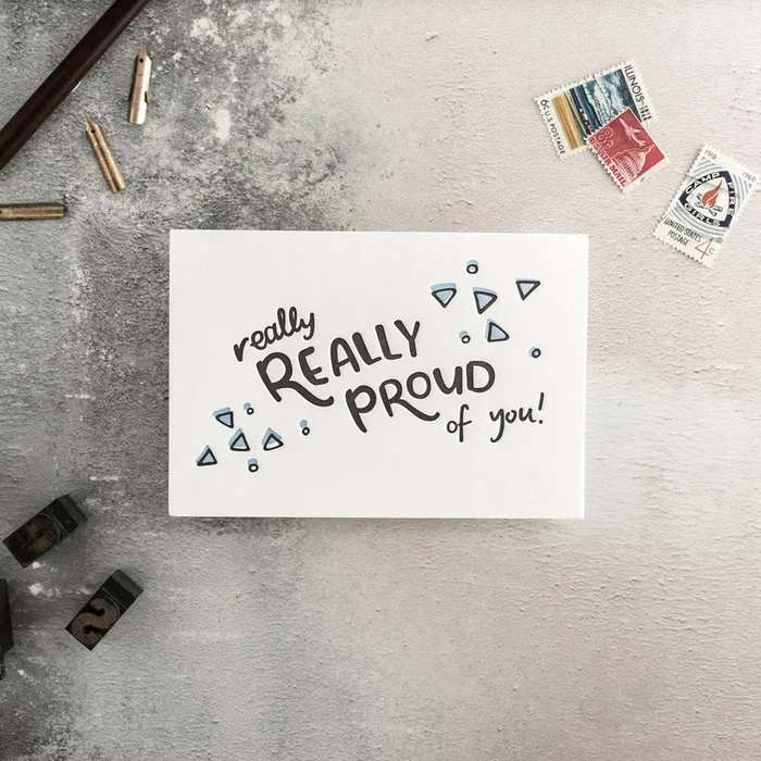Really, Really Proud Of You Card