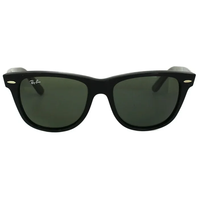 Rectangle Black Green Wayfarer 2140 Sunglasses