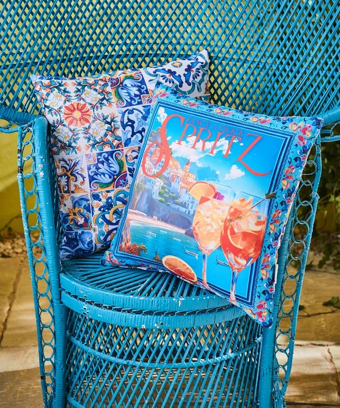Reversible Spritz Outdoor Garden Cushion