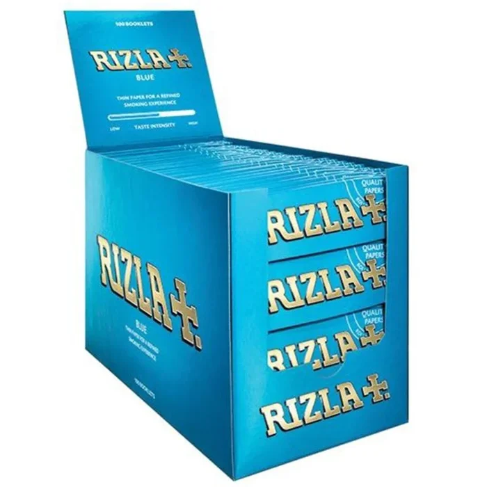 Rizla Rolling Papers Blue Regular – Case of 100
