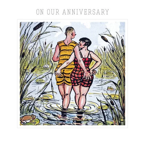 Rund Um’s Freibad Anniversary Card