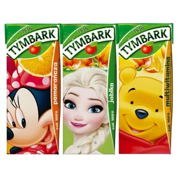 Saft 100 % Geschmacksmischung Tymbark 200 ml x24 Stk.