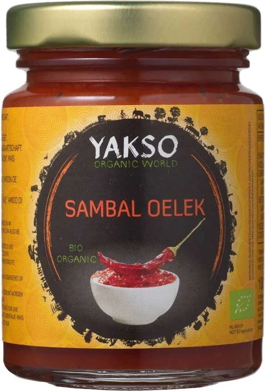 Sambal-Chili-Sauce BIO 100 g – YAKSO