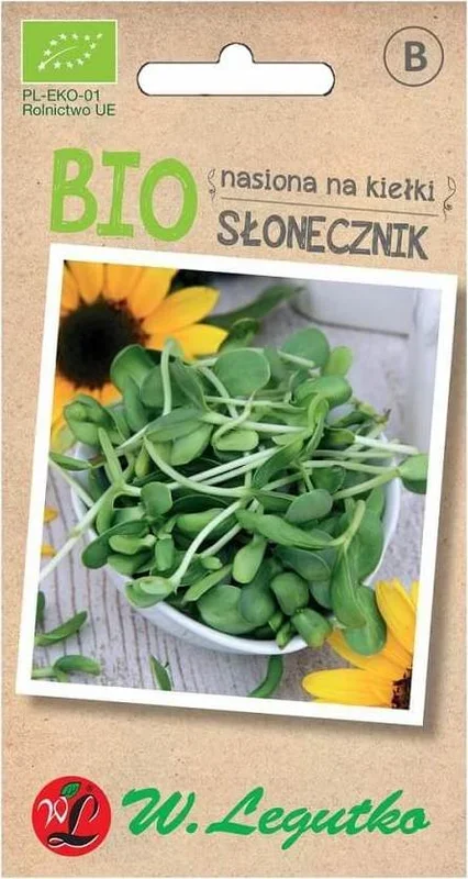 Samen für Sprossen – Sonnenblume BIO 10 g LEGUTKO