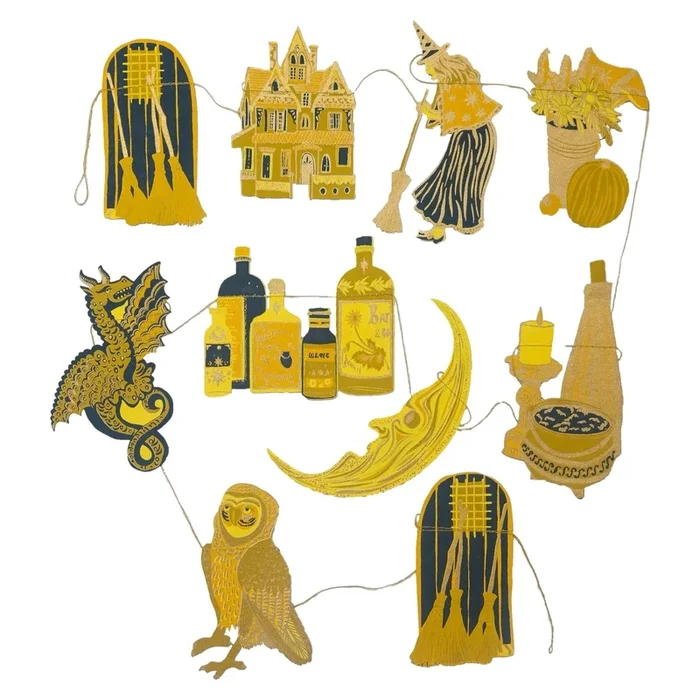 Samhain Paper Garland