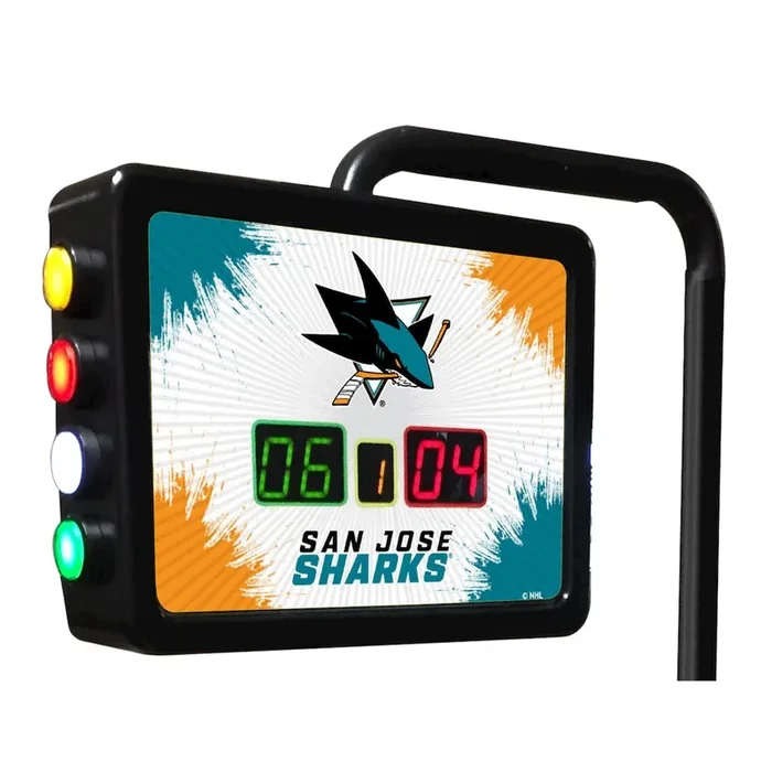 San Jose Sharks Shuffleboard Electronic Scoring Unit