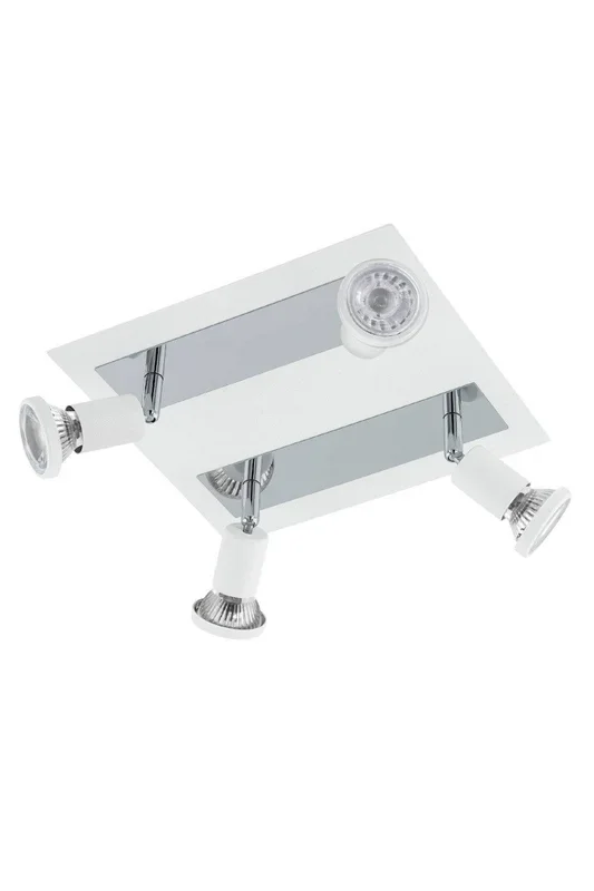 Sarria Chrome Metal 4-Light (Included) Spot Light Ceiling Fitting