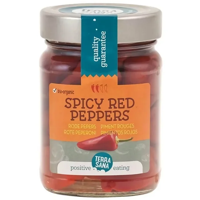 Scharfe rote Paprika BIO 220 g – TERRASANA