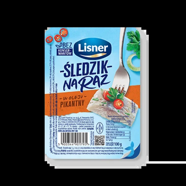 Scharfer Hering mit Chili Lisner 100g