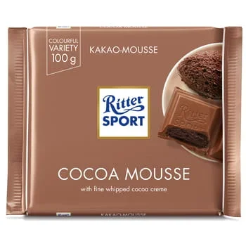 Schokoladen-Kakao-Mousse Ritter Sport 100g