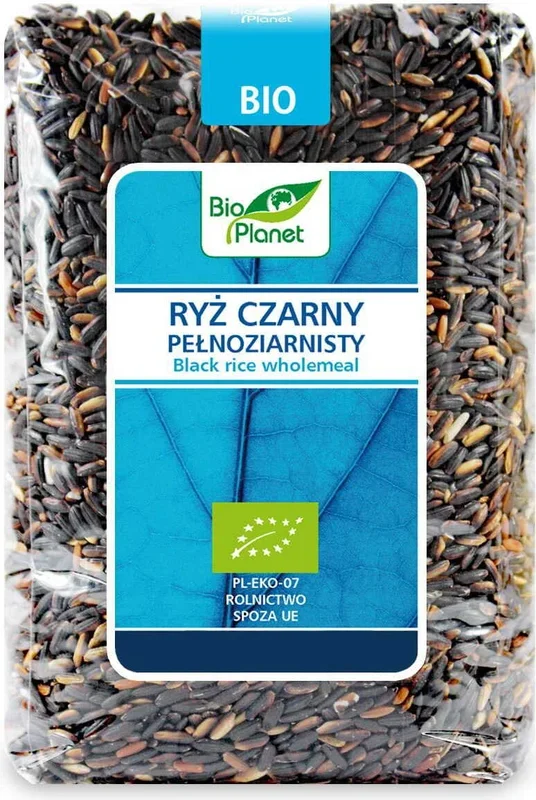 Schwarzer Vollkornreis BIO 1 kg – BIO PLANET
