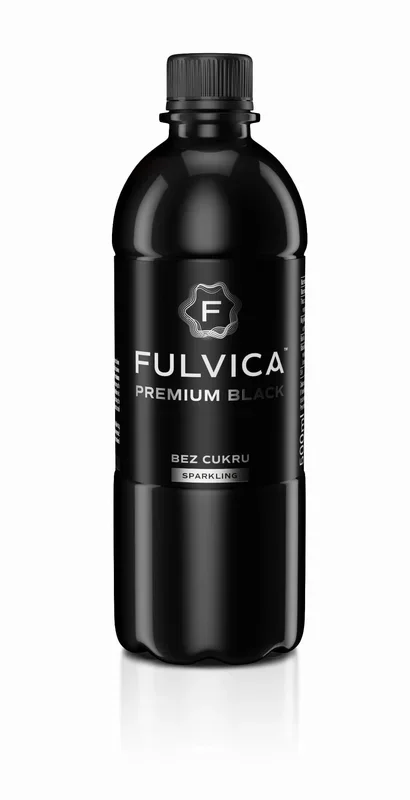 Schwarzes Sprudelwasser 500 ml – FULVICA