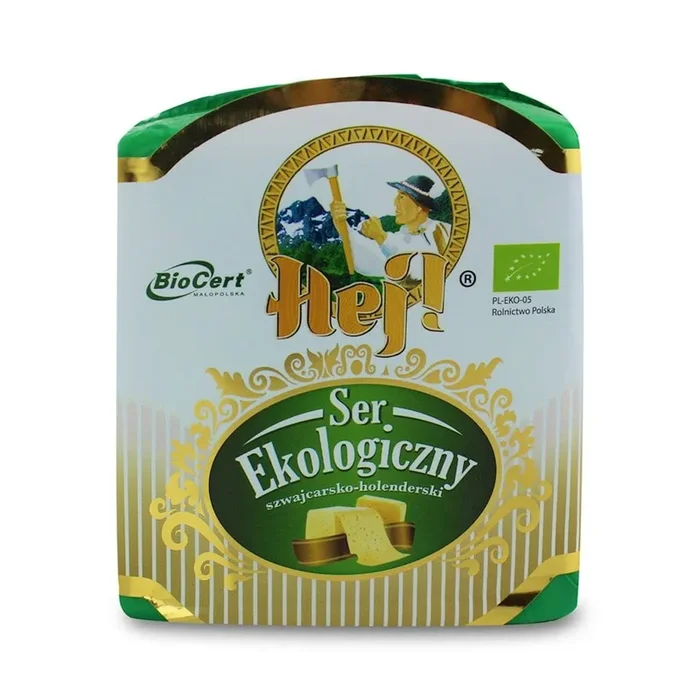 Schweizer-Holländischer Käse BIO Block 1 kg – OSM RADOMSKO