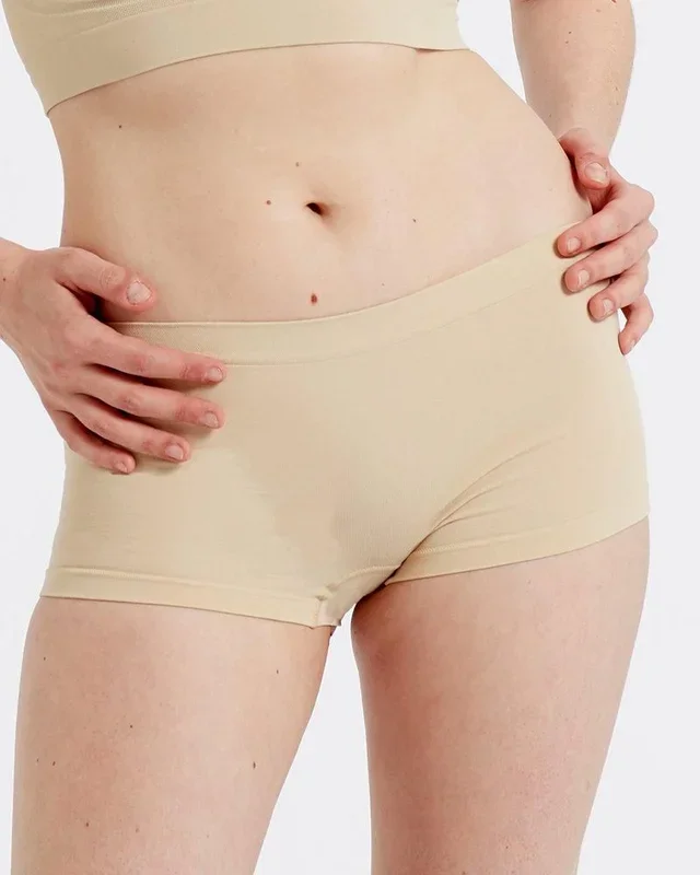 Seamfree Eco-Wear Shorts – Nude