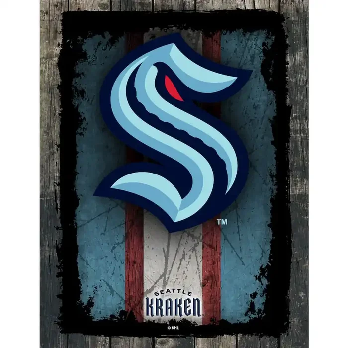 Seattle Kraken Logo Canvas LCnvs1520-02SeaKrk